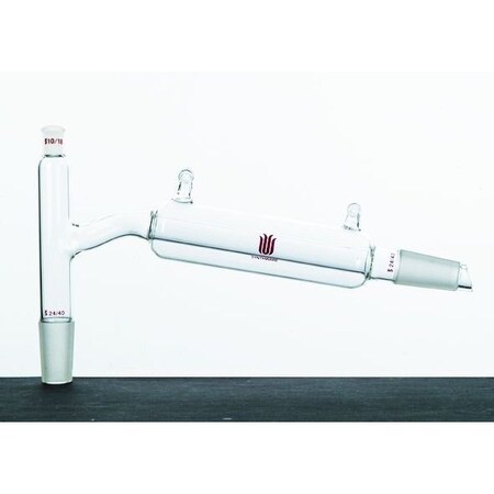 Synthware DISTLLING HEAD, 75 Degree, JACKET LENGTH 150mm, 24/40, 10/18 D304150